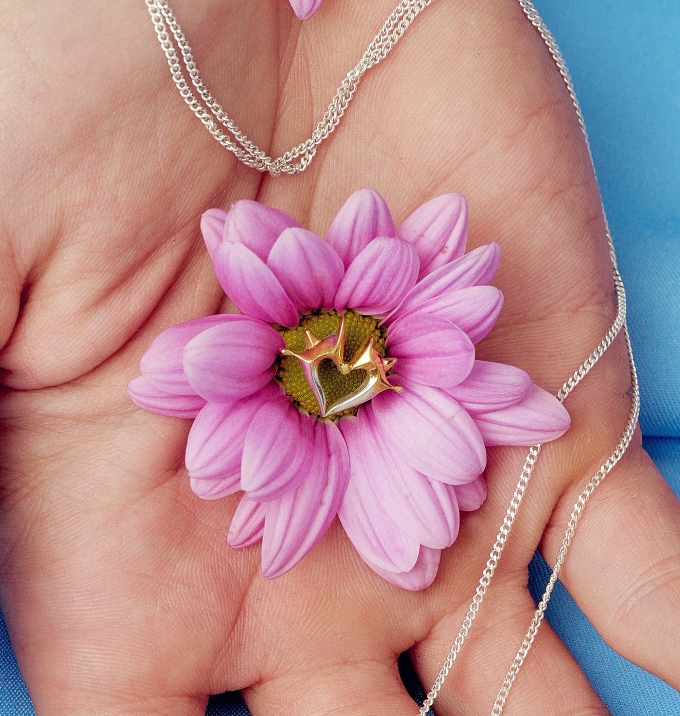 Prestige Evelynn High Noon Allure Silver Heart studs