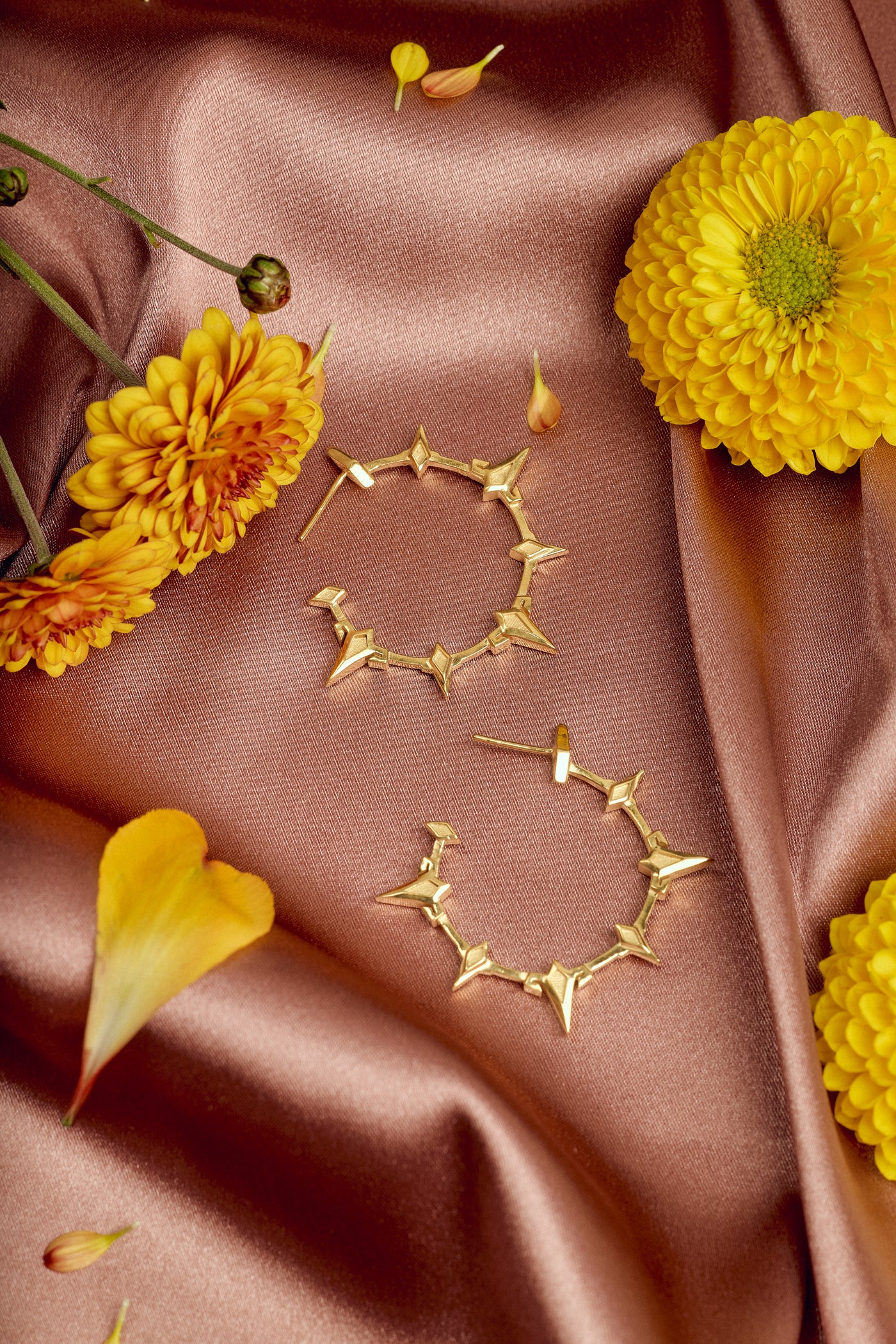 Mavuika Aztec Solid Halo Hoops