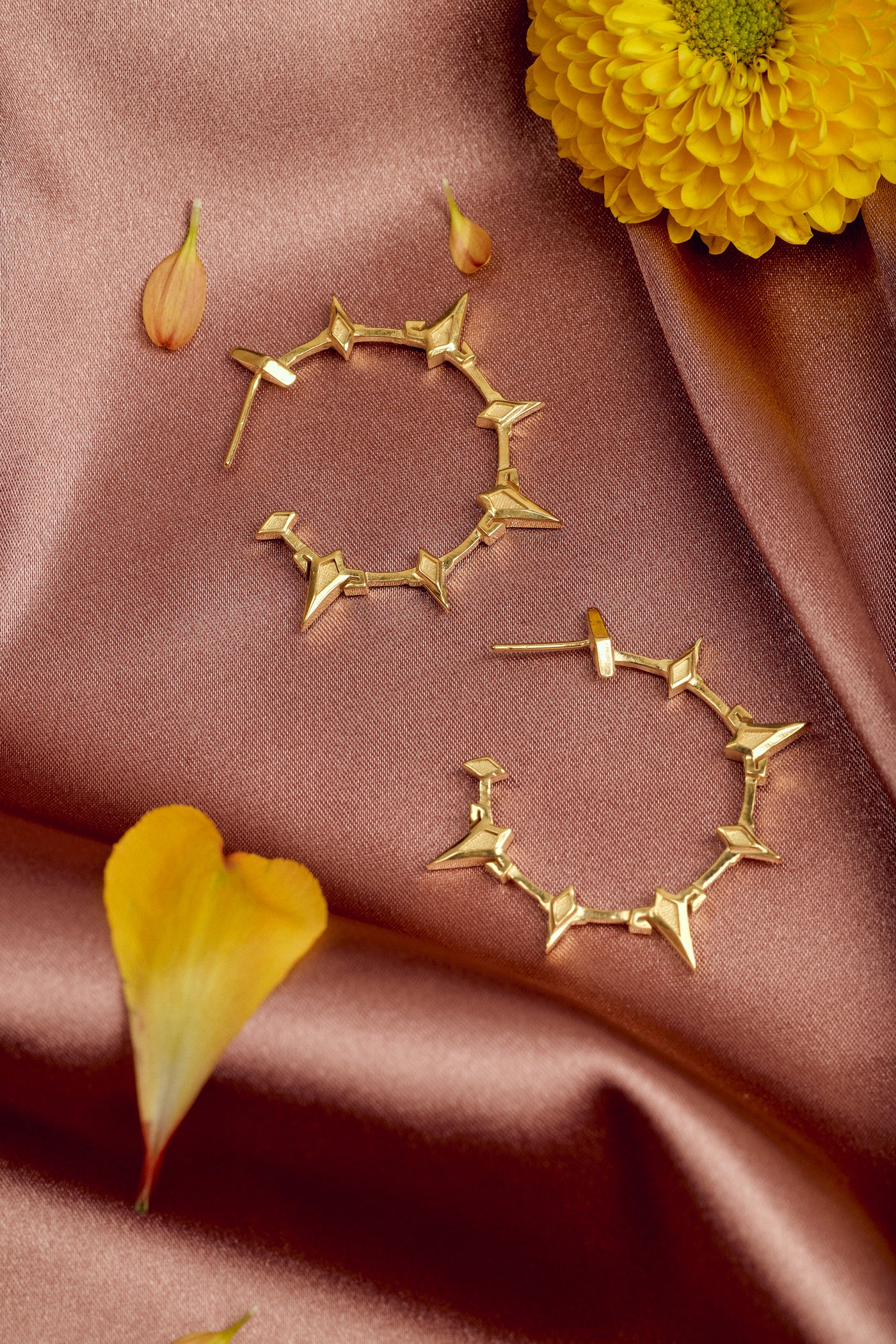 Mavuika Aztec Solid Halo Hoops