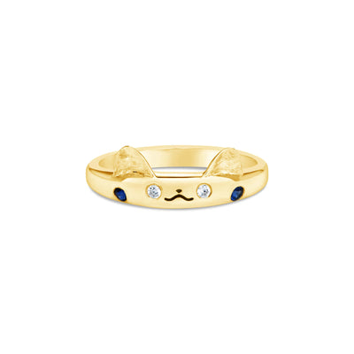 Kitty Gold Ring