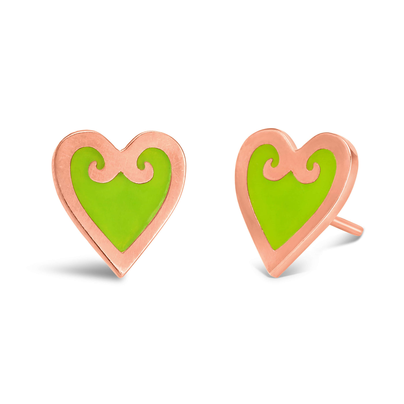 Nahida Dendro Heart Earrings