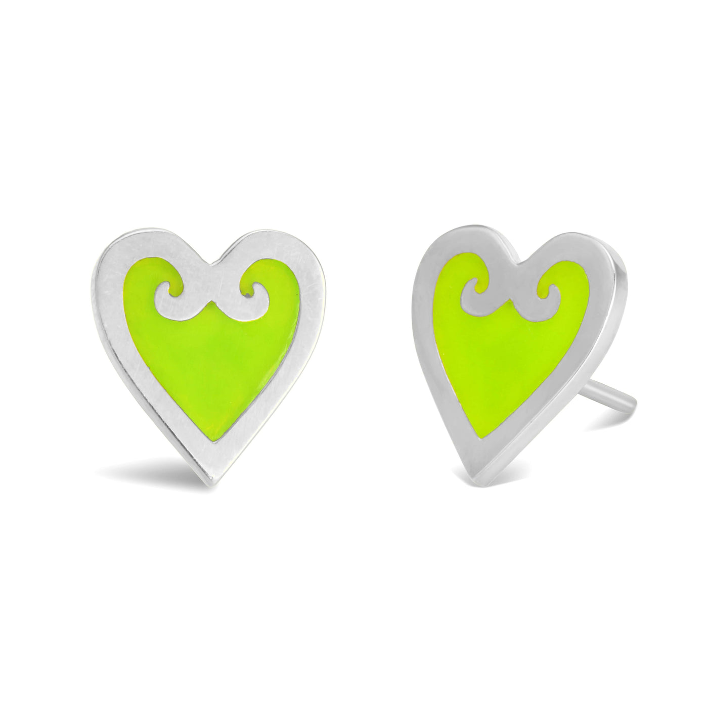 Nahida Dendro Heart Earrings