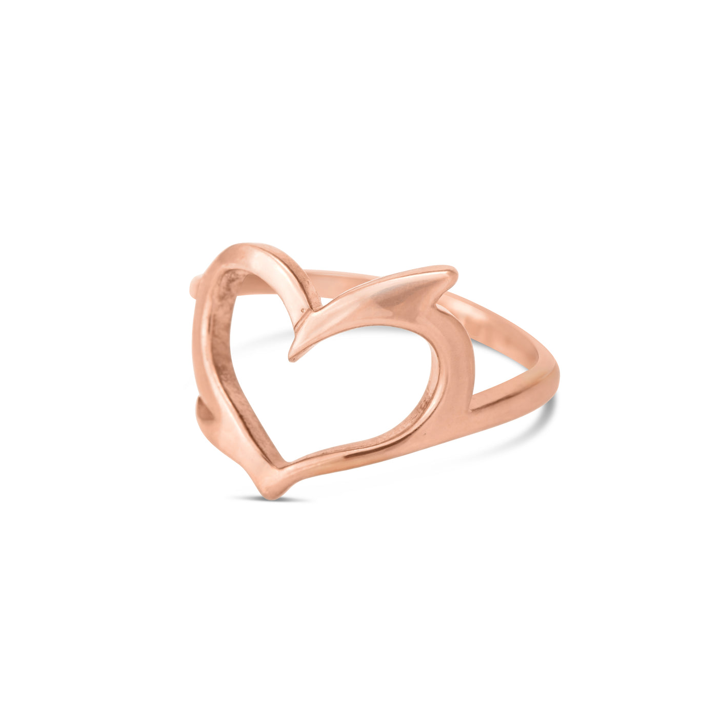 Evelynn Allure Heart Ring