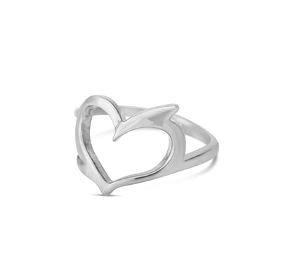 Evelynn Allure Heart Ring