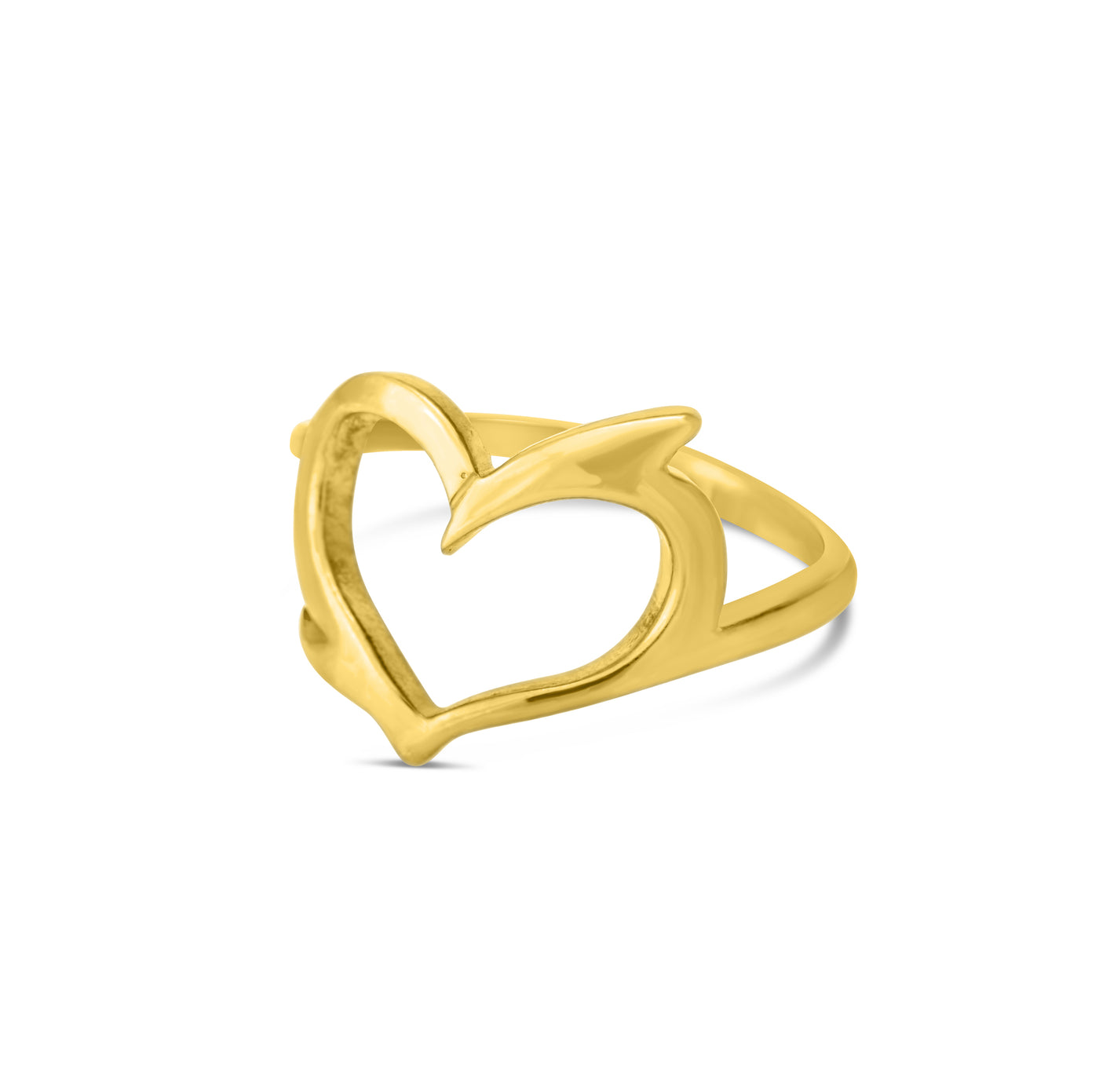 Evelynn Allure Heart Ring