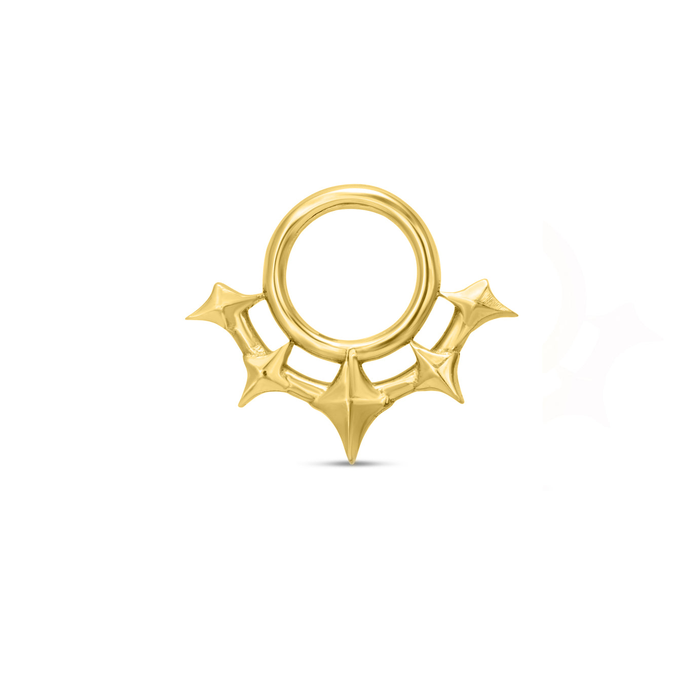 God Form Venti Circle Stud Earrings